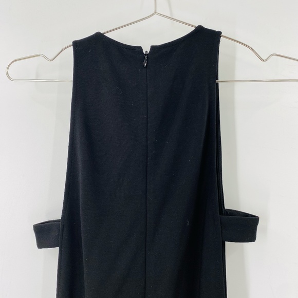 NBD Late Night Gown Side Cut Outs Maxi High Neck Black Size XS - Picture 9 of 11